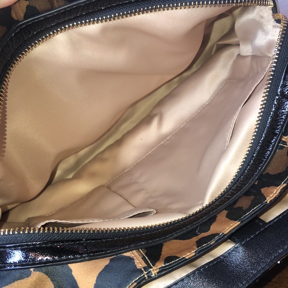 RARE COACH Madison Phoebe Ocelot Triple Pocket Shoulder Bag NWOT - Picture 9 of 17